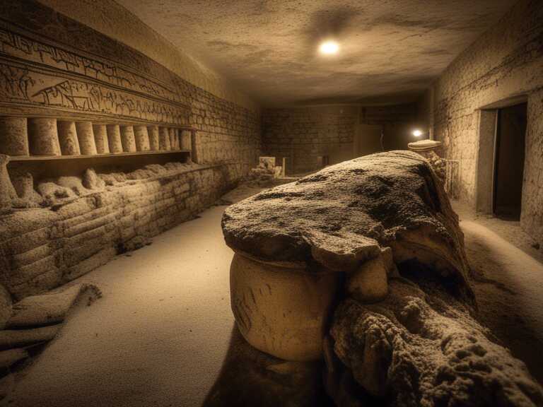 Descubren tumba de médico real Teti Neb Fu y sus inscripciones en Saqqara, Egipto