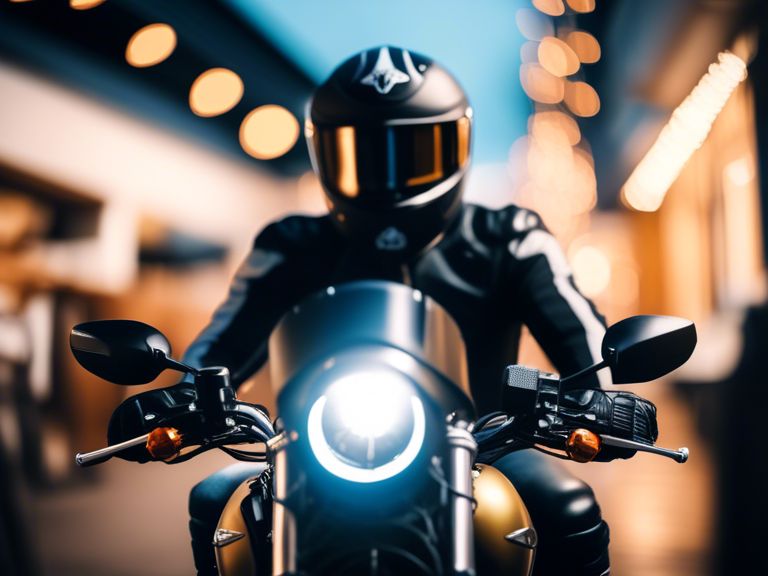 Choque de moto contra auto en Saltillo deja a motociclista herido