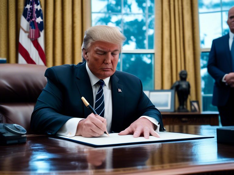 Trump firma orden ejecutiva para sancionar a la Corte Penal Internacional