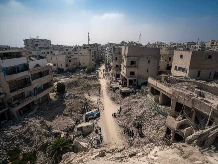 Ataques israelíes en Gaza dejan al menos 40 muertos y decenas heridos