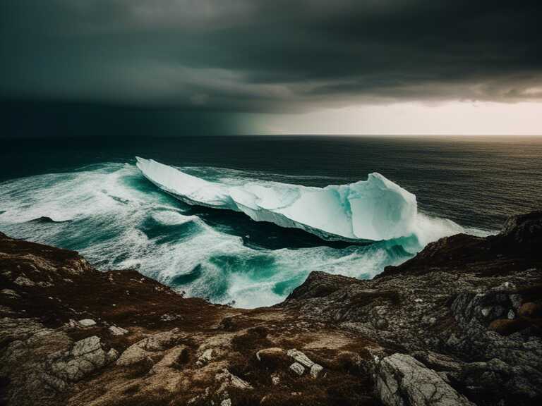 Iceberg gigante A23a se queda varado cerca de Georgia del Sur