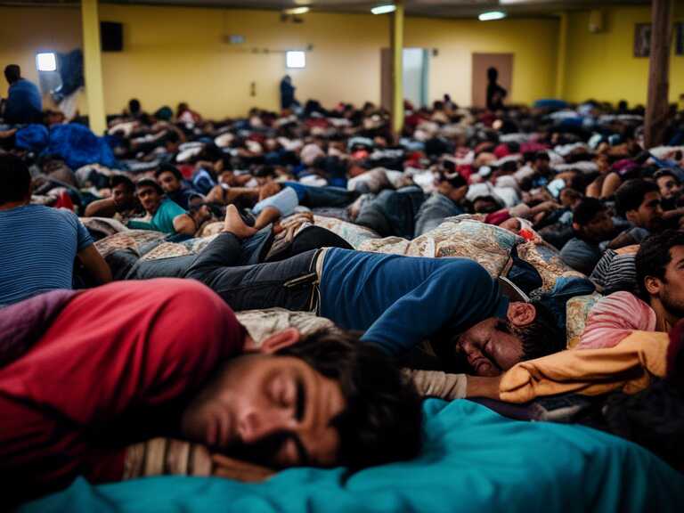 Presión en albergues por aumento en flujo migratorio: ocupación casi al límite en Casa del Migrante