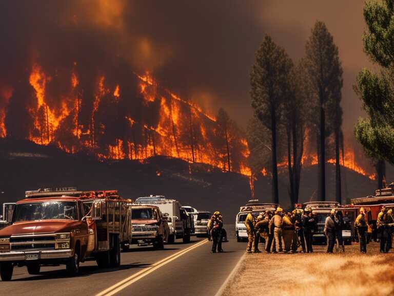 Detienen a migrante mexicano en Los Ángeles por presunto inicio de incendio forestal en Kenneth