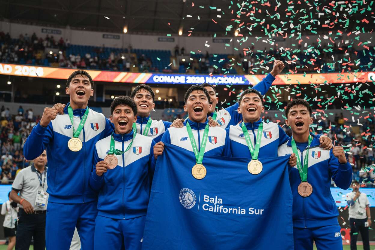 Baja California Sur suma 44 medallas en arranque de la Olimpiada Nacional CONADE 2026