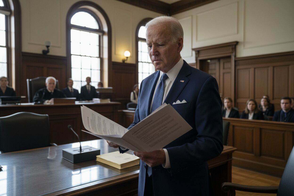 Biden demanda para impedir divulgación de grabaciones personales con escritor fantasma