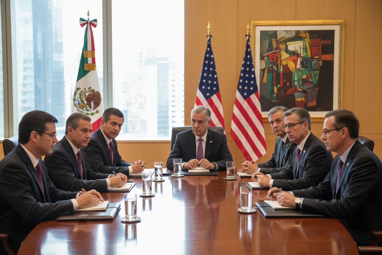 El futuro del T-MEC entra en zona de tensión: México negocia contra reloj con EE.UU.