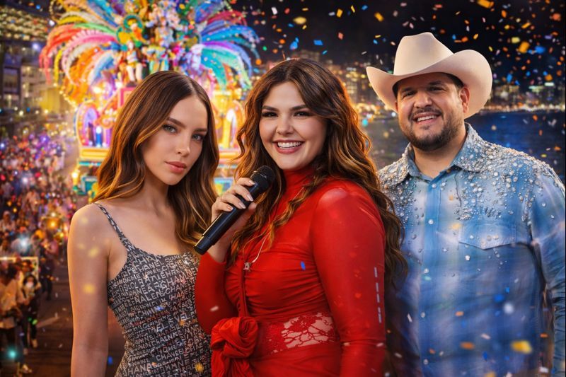 Carnaval de Mazatlán 2026: Belinda, Yuridia y más en la edición 128