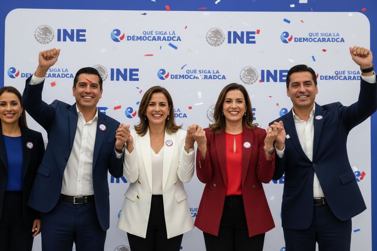 Tres organizaciones superan requisitos para ser partidos políticos en México