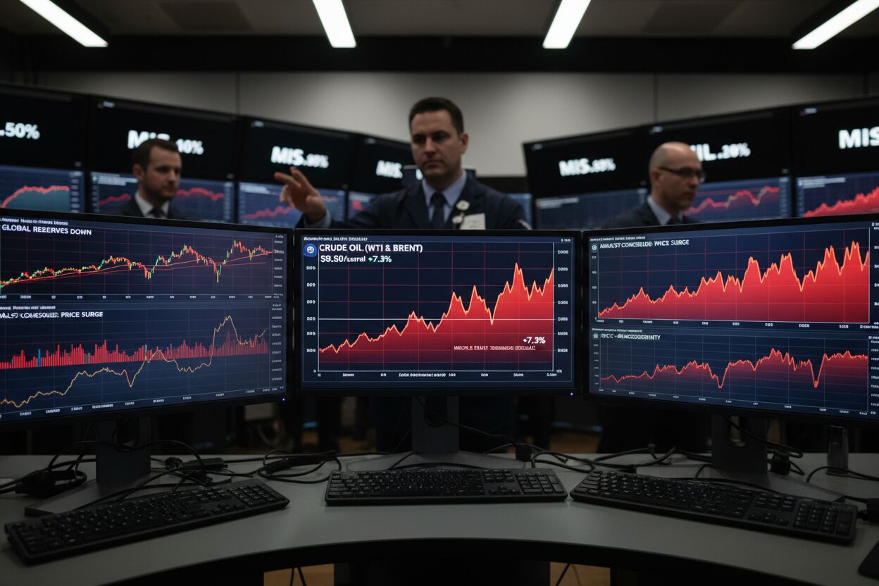 Conflicto en Medio Oriente impulsa precios del petróleo hacia los 100 dólares por barril