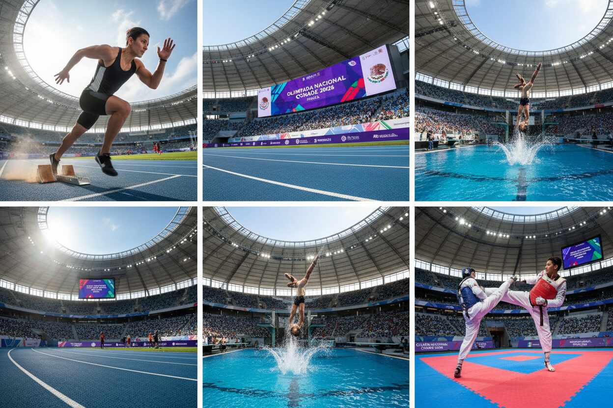 Puebla se prepara para la Olimpiada Nacional Conade 2026 rehabilitando instalaciones deportivas