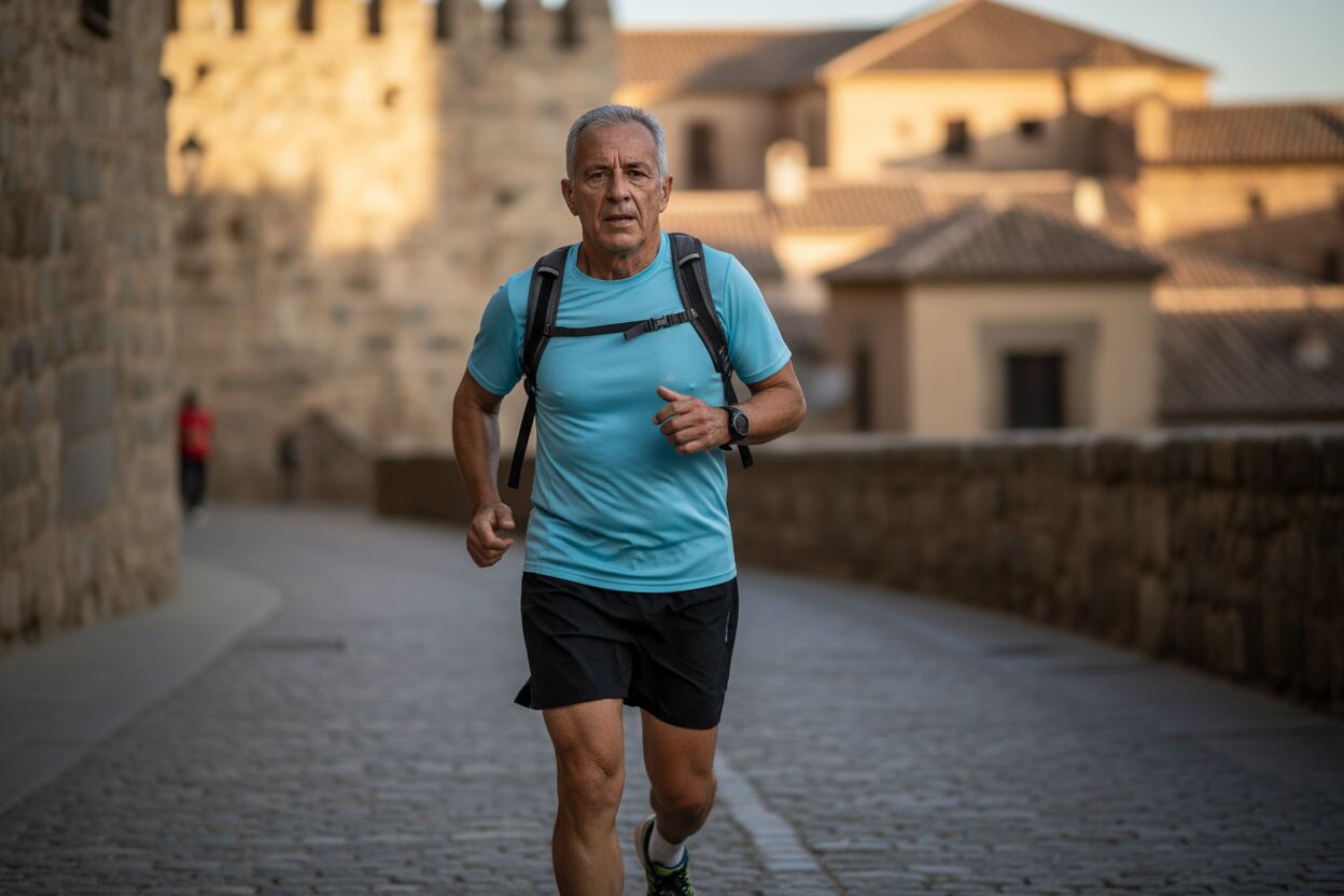 Corredor octogenario con edad metabólica de 20 años desafía límites