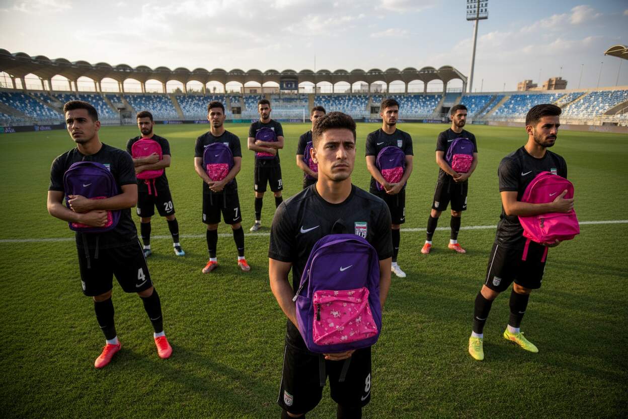 Irán rinde homenaje a víctimas de ataque aéreo en partido amistoso contra Nigeria