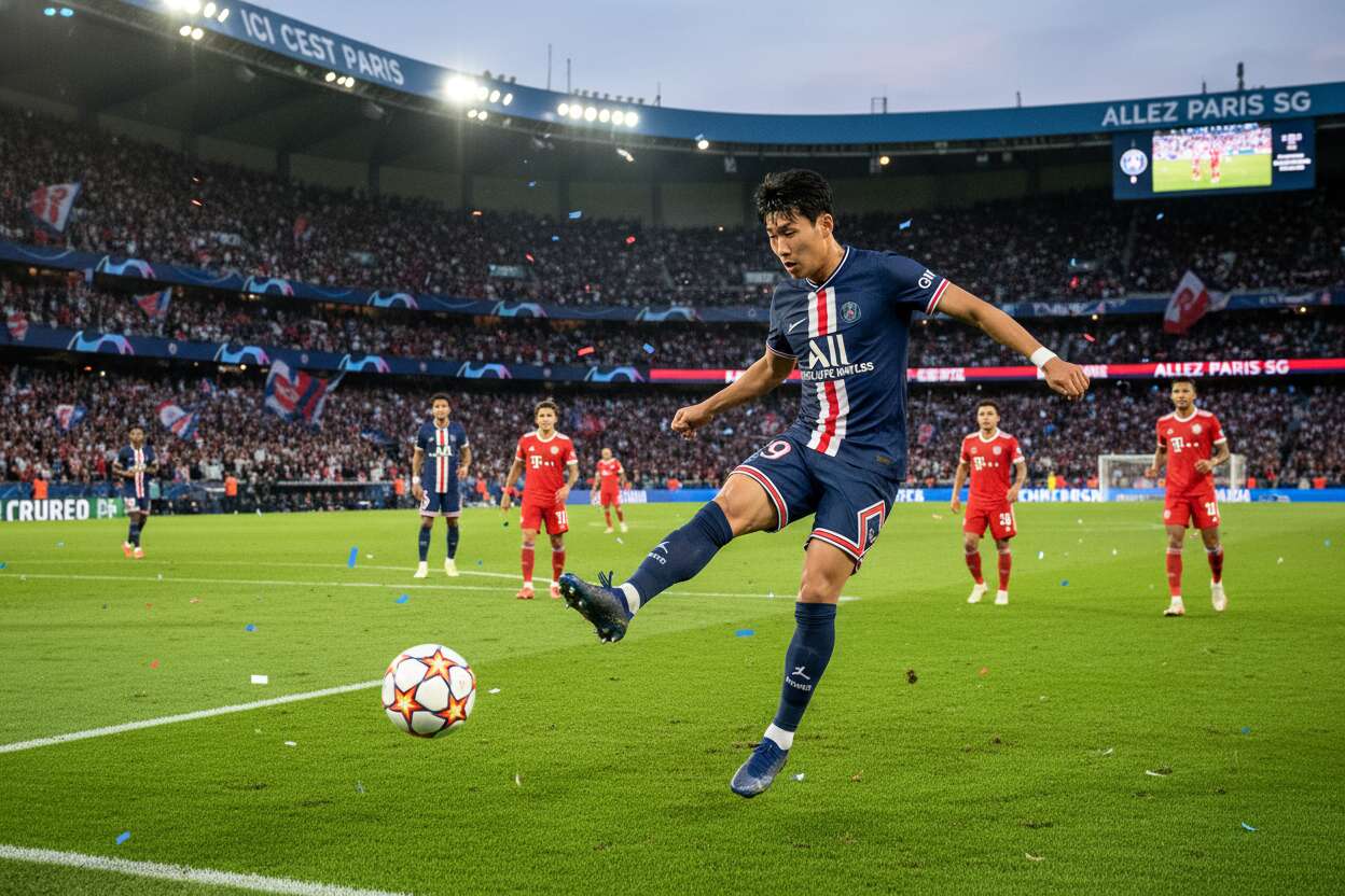 Lee Kang-in brilla en la Ligue 1: ¿Titular ante el Bayern?