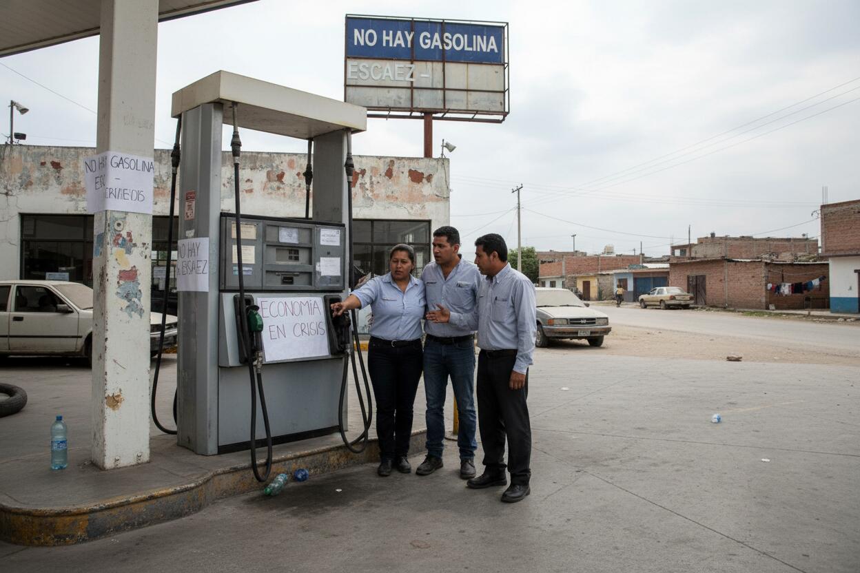 Topes a gasolina presionan cadena de suministro en Estado de México