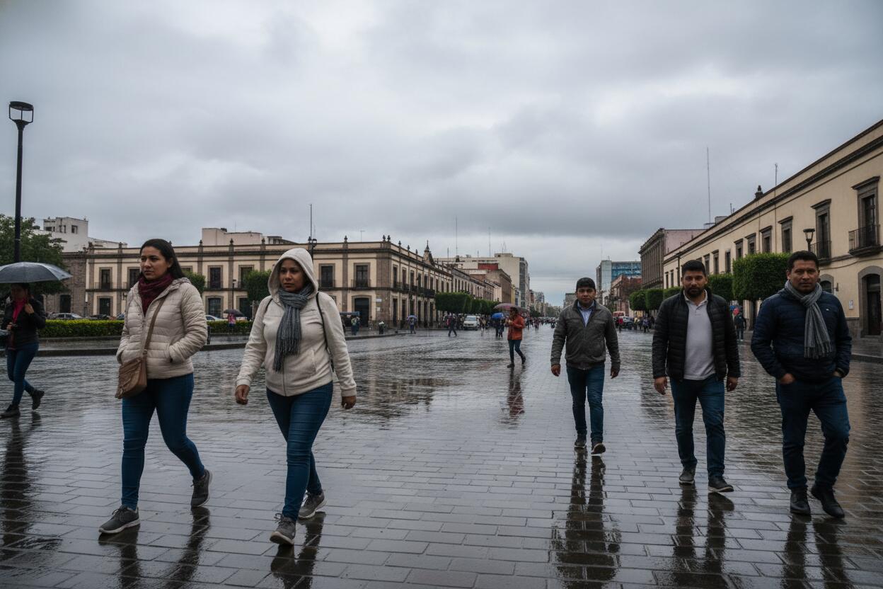 Toluca amanece fría con lluvias dispersas: temperatura actual 15°C