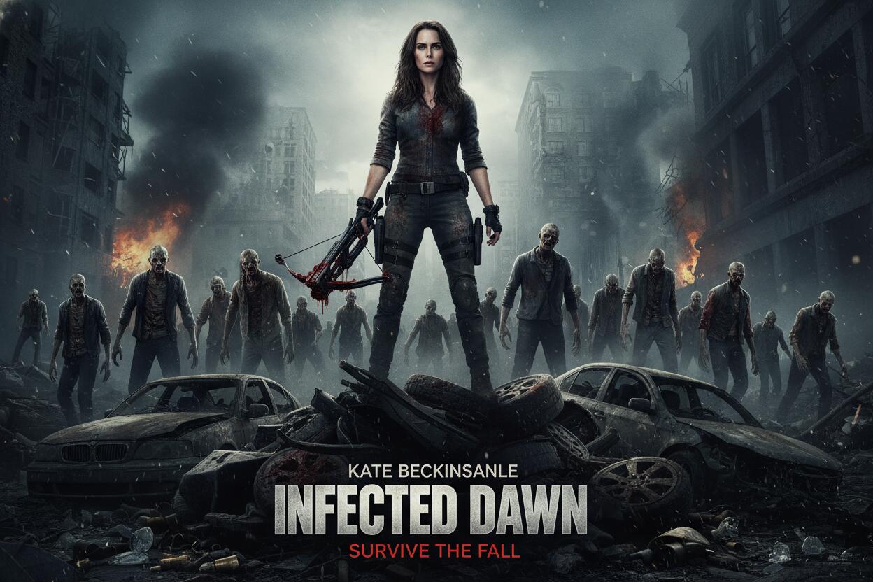 Kate Beckinsale encabeza el cierre épico de la saga de zombis 'Twilight of the Dead'
