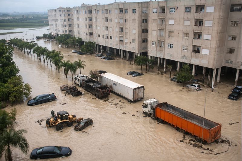 Marruecos bajo el agua: inundaciones en Ksar El Kebir activan alerta máxima