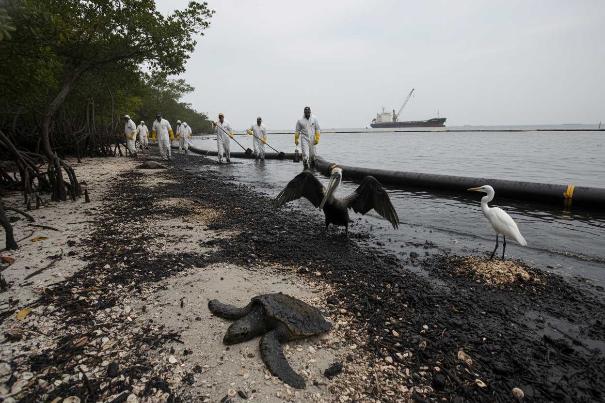 Derrame en el Golfo de México: Pemex bajo sospecha por crisis ambiental