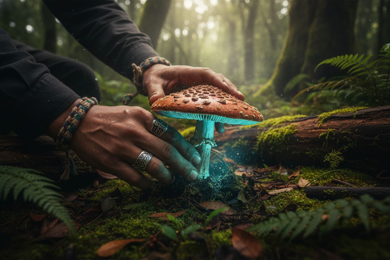 Ciencia y comunidades unen fuerzas para salvar hongo sagrado en Chile