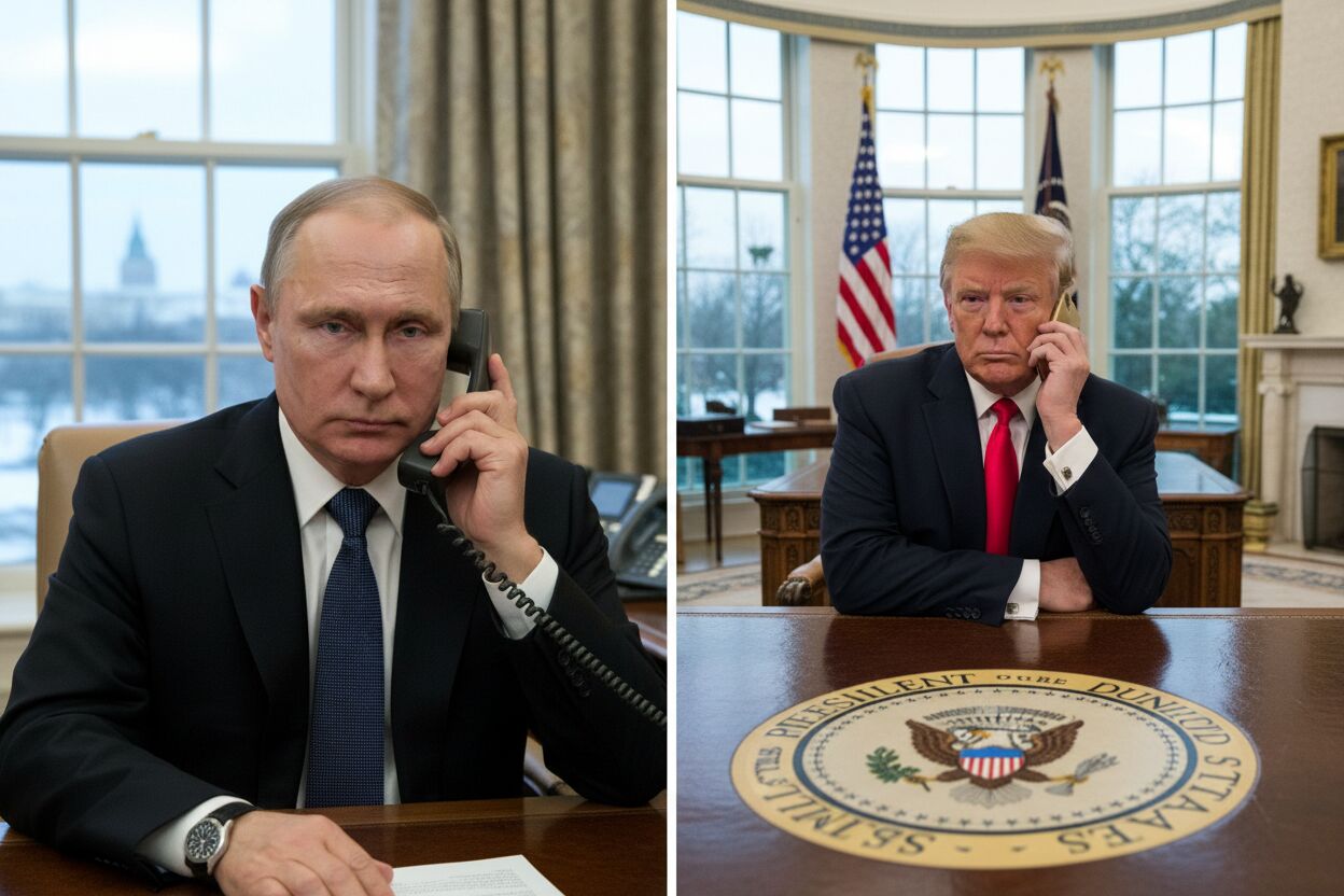 Putin y Trump hablan durante una hora y media sobre Ucrania e Irán