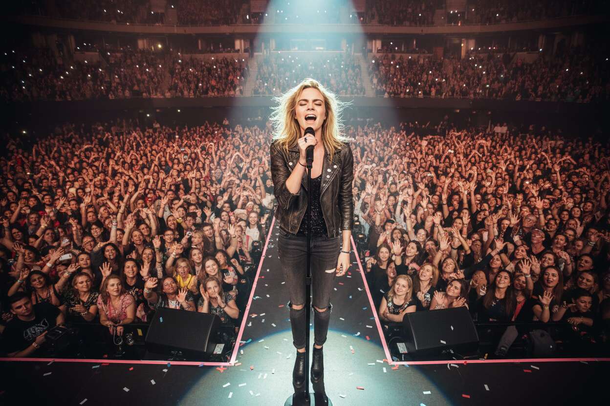 Cara Delevingne lanza carrera musical y anuncia gira internacional