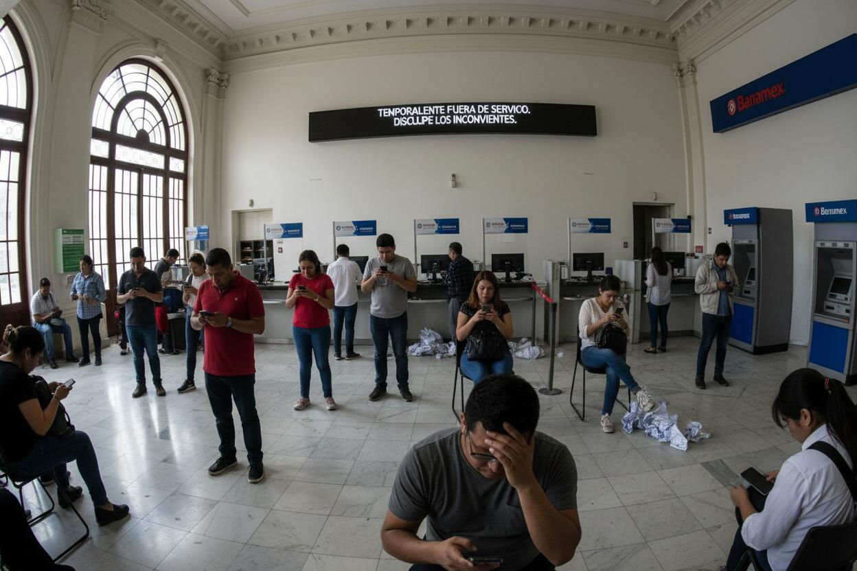 ¿Qué pasó con Banamex hoy?: usuarios reportan problemas en app, banca móvil y BancaNet