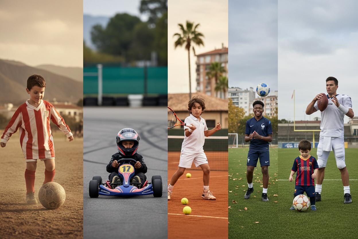Día del niño: Así lucían Cristiano Ronaldo, Messi, Mbappé y otros deportistas famosos de pequeños