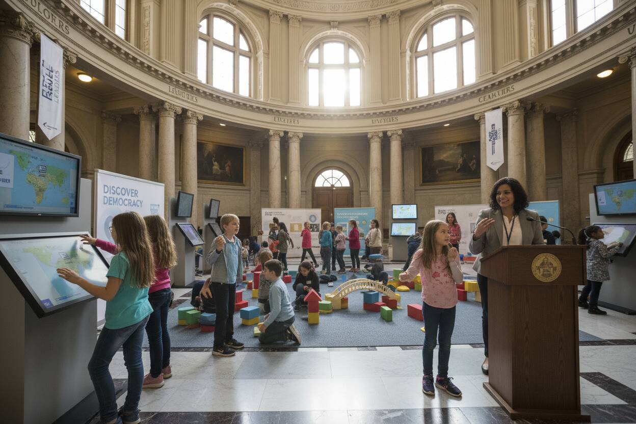 Día de la Niña y el Niño: Teatro, ciencia y tecnología cautivan a menores en el Congreso